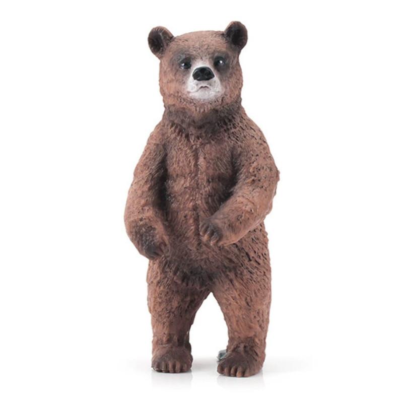 Simulation Luchs Hirsch Braunbär Pferd Kuh Eichhörnchen Wildtier Modell Ornament Für Naturdekor Sammler