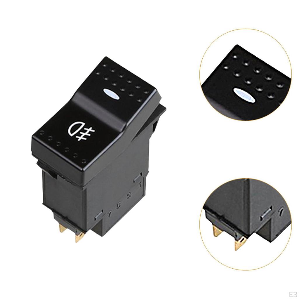24V Truck Button Switch Directly Replace Repair Parts Easy to Install Accessories on Off