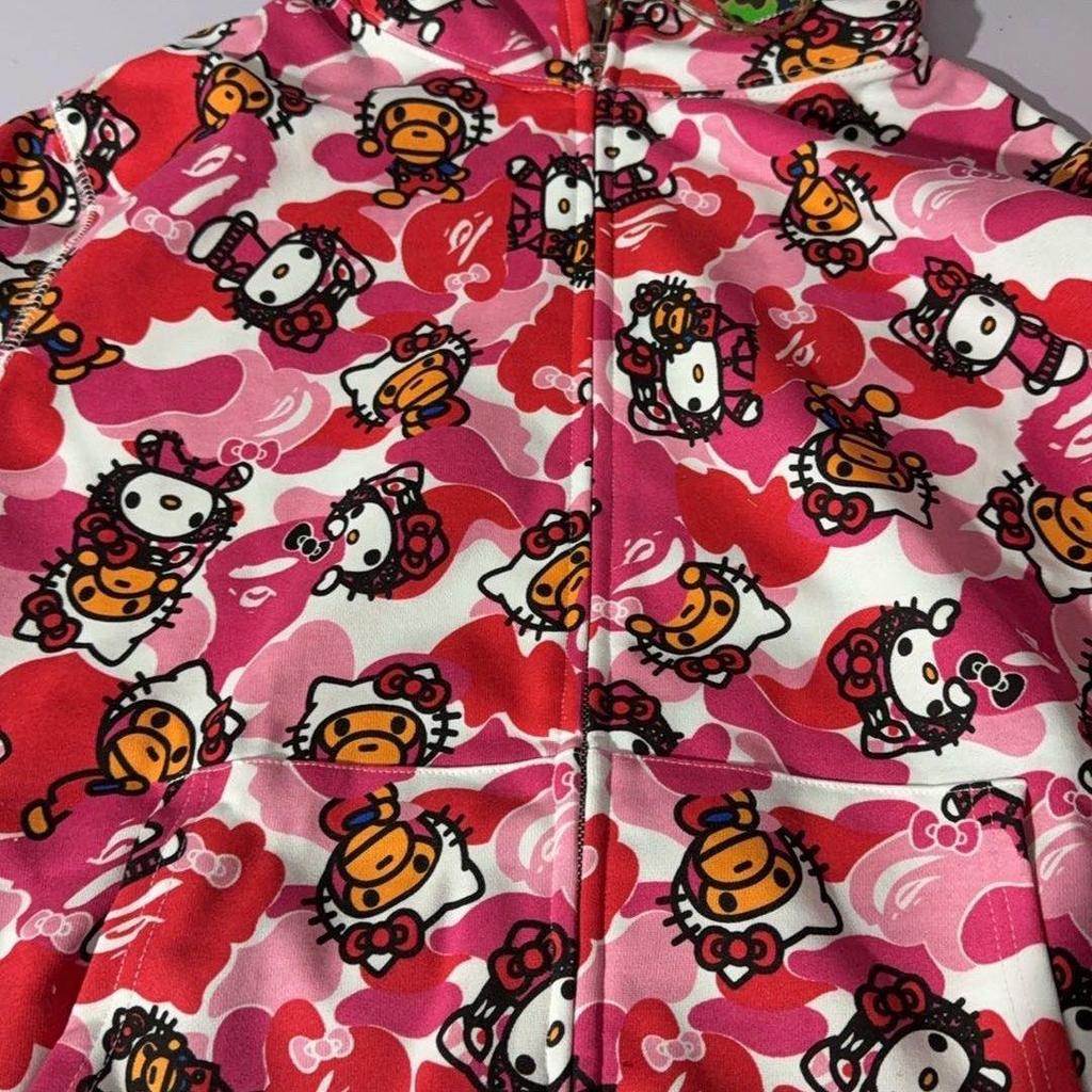 Men's Shark Panda Full Print Hooded Jacket - Unisex Autumn/Winter Trend