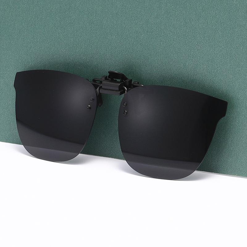 Pc Explosion-Proof Sunglasses Clip Myopia Sunglasses Driver Glasses Clip Driving Night Vision Glasses