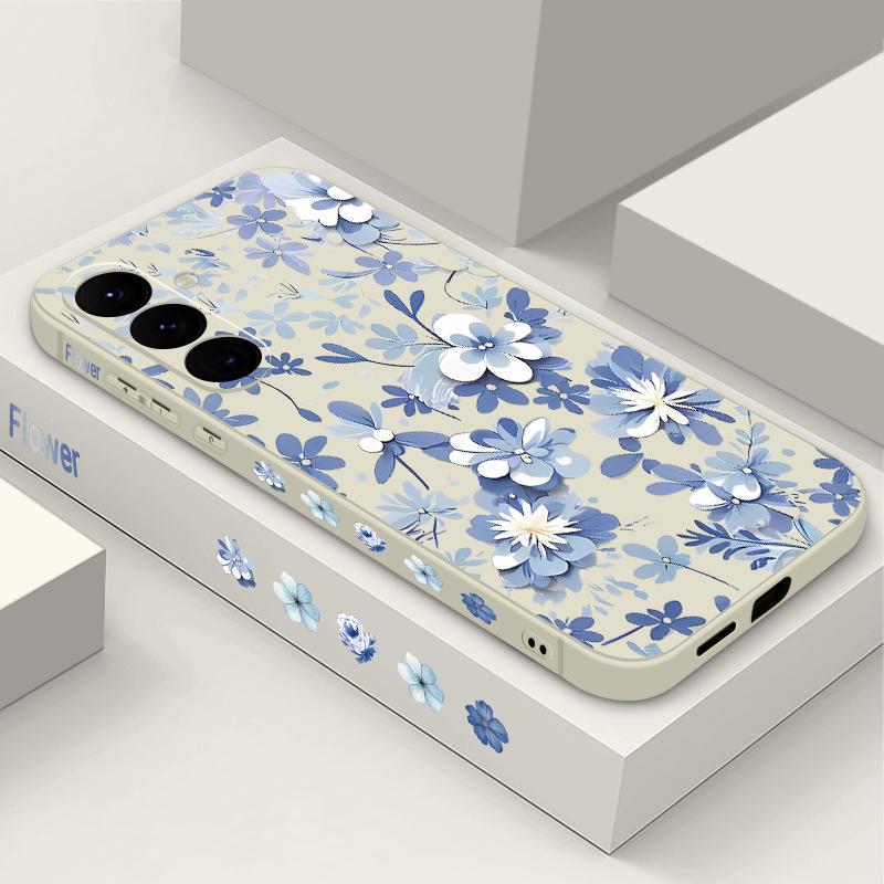 

Чехол-шнурок с цветочным принтом для Samsung Galaxy S24 S23 S22 Ultra S21 FE A14 A34 A52 A54 A15 A25 A35 A55 5G A16 A56 S25 Plus Samsung Galaxy A26 белый