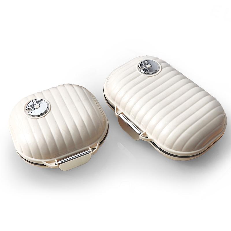 Portable Japanese Mini Medicine & Jewelry Box: Weekly Pill Organizer