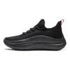 Li Ning Cloud Wave Knit Cushioning Slip Resistant Abrasion Resistant Lightweight Rebound Low top Casual Shoes Men's AGLV129-2
