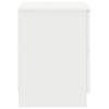 Nightstand with 2 Drawers White 40 x 36 x 50 cm