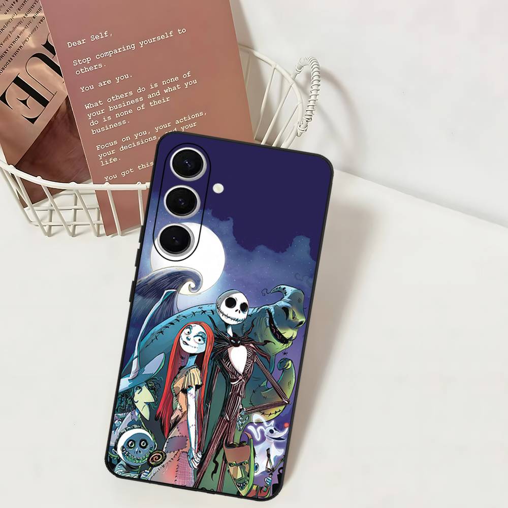 The Nightmare Before Christmas Halloween Phone Case For Samsung S 24 fe 25 Ultra plus 20 lite 21 30 22 23 24 22 Ultra 5G Fundas