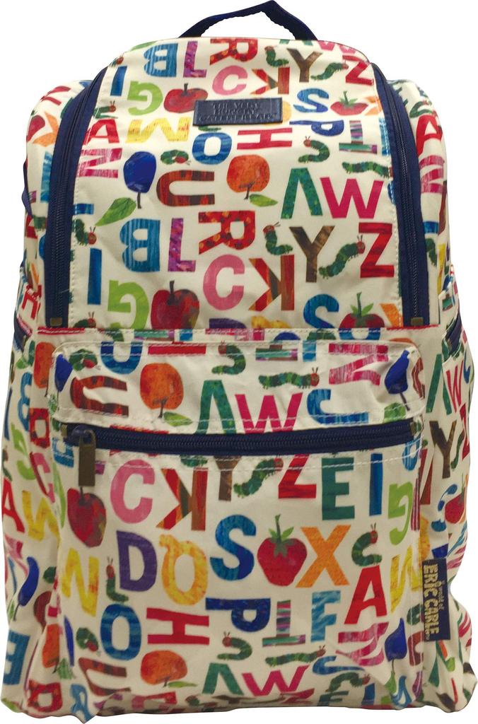Eye Planning Die kleine Raupe Nimmersatt Mutterrucksack Alphabet B28 x H40 x T18cm K-1977