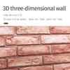 5/10pcs 3D Brick Wall Sticker Self-Adhesive PVC Wallpaper for Bedroom Waterproof Oil-proof Kitchen Stickers DIY Home Wall Decor