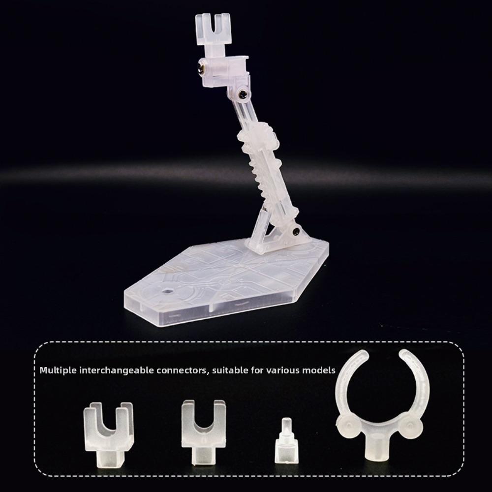 Replaceable Connectors Action Figure Stand Adjustable Arm Model Support Stand  Model Display