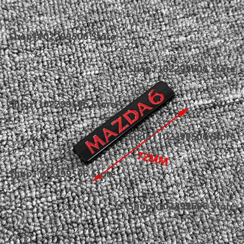 ABS Car Sticker MS Mazda Speed Emblem Decal Sticker Logo for Mazda 3 Mazda 6 Axela Atenza Emblem Auto Modified Body Badge h1