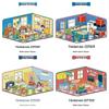 Children's 3D Cardboard Puzzle: Small House Furniture Model