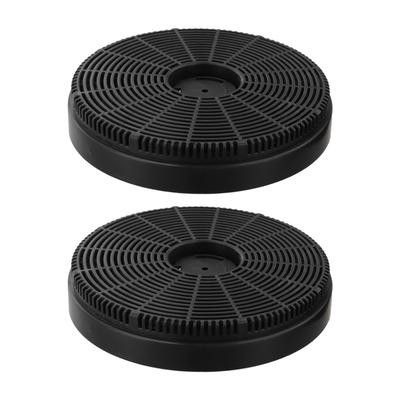 2PCS Activated Carbon Filters for Kitchen Range Hood Accessories 160x30mm Replacement Filters with Efficient Smell Control