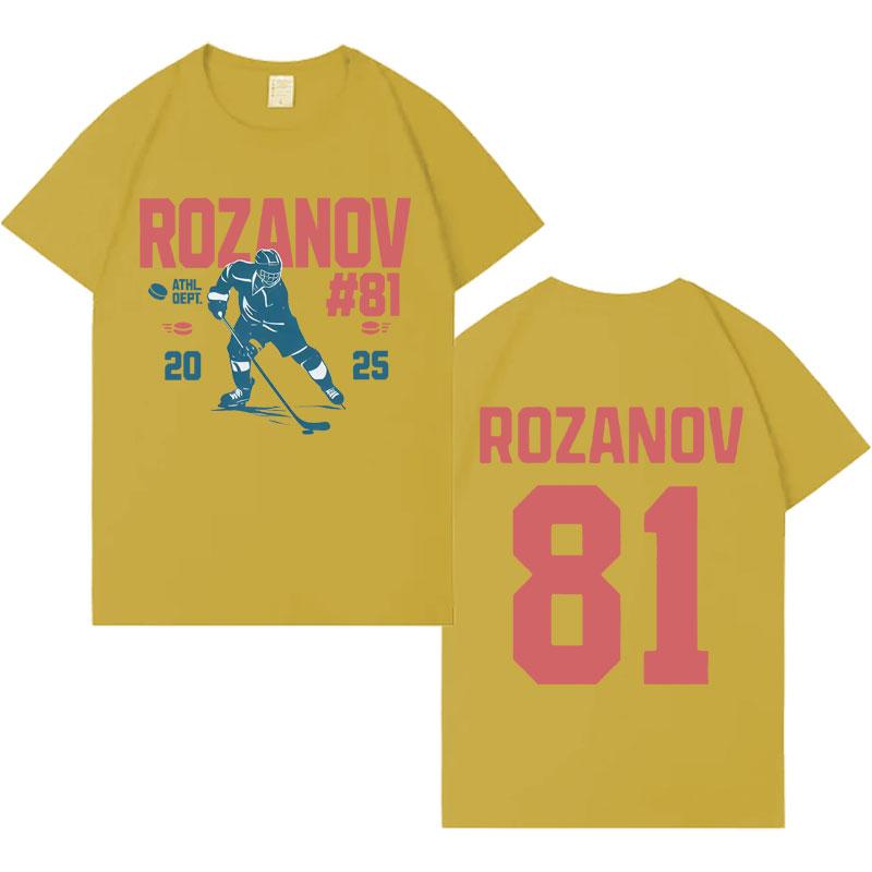 Harajuku Graphics Print Heated Rivalry Ilya Rozanov 81 Fashion Punk T Shirts Mens Women Casual Cozy Hot Sale Pop Tshirt Unisex