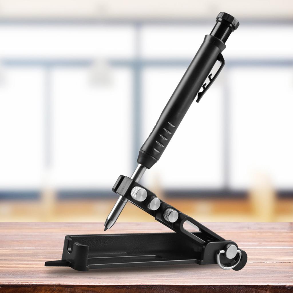 Durable Multi-purpose Woodworking Scribing Tool Construction Pencil Adjustable