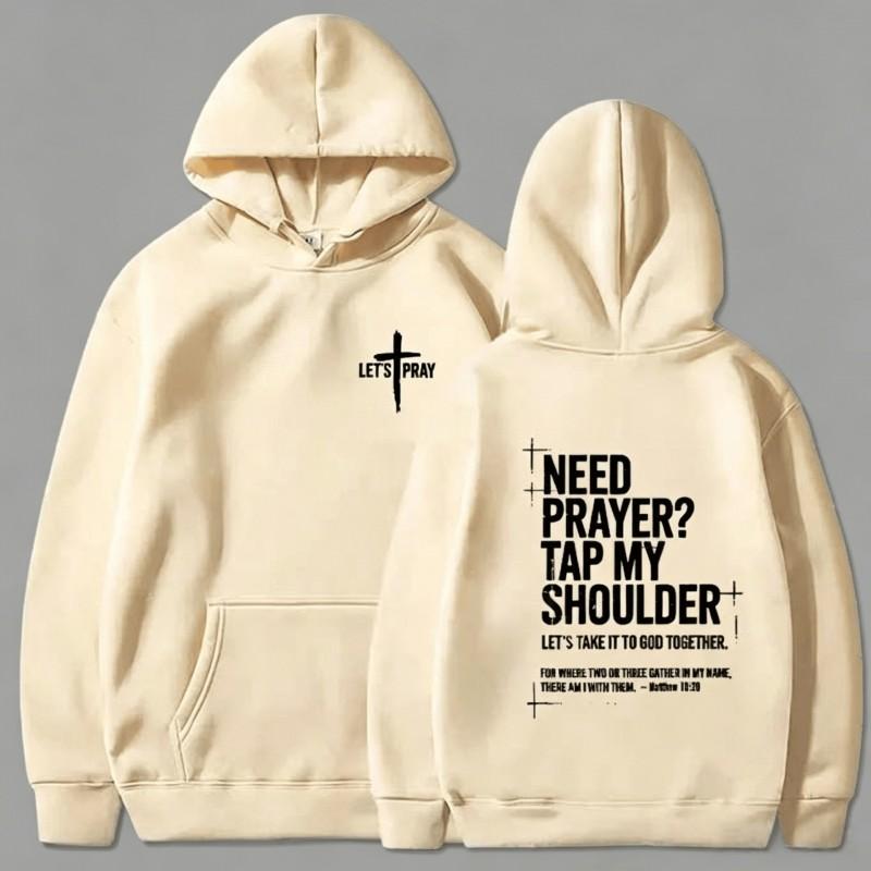 Womens Hooded Sweatshirt 350g Air Layer Loose Fit Printed Casual Streetwear