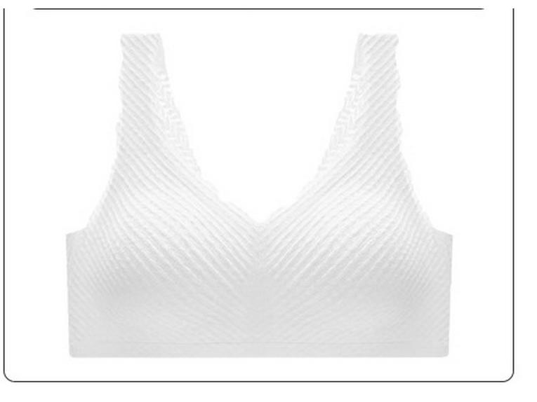Seamless Lace Sports Bra: Sexy, One-Piece, Comfort Fit.
