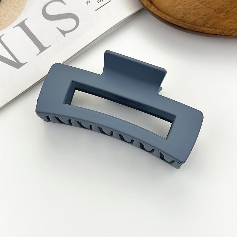 Matte Square Retro Acrylic Hair Claw Clip for Women