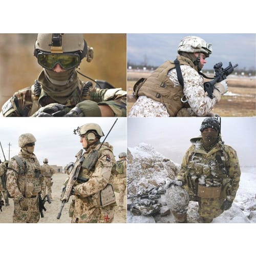 BXB Type 3-Way Tactical Face Mask, Army Balaclava, SWAT, Military Camouflage, Neck Warmer, Ear Caps, Versatile Headwear Breathable, Warm, Quick-Dryi