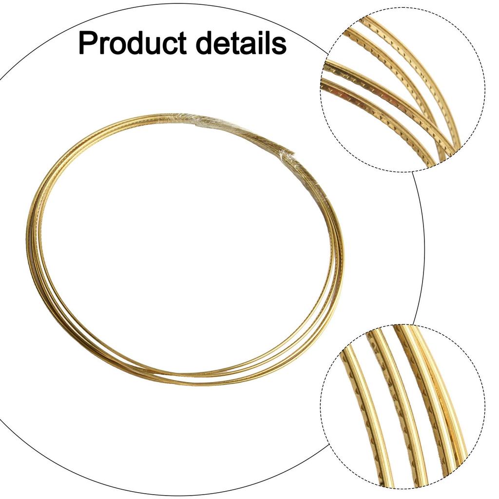 1,6 mm Gitarrenbunddraht 1,8 mm 2,0 mm 2,2 mm 2,4 mm Messing