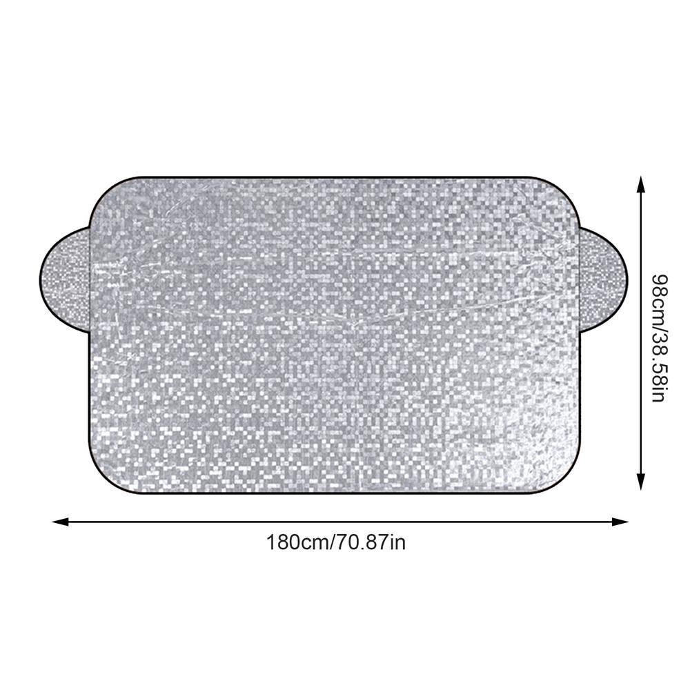 Schnee Windschutzscheibenabdeckung Verdicken Eis Schnee Sonnenschutz Windschutzscheibenabdeckung Sonnenschutz Frostschutz Schnee Eis Entfernung Schutz Winter