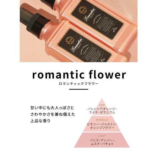 Laundrin' Fabric Softener Refill, Romantic Flower, 2 Count