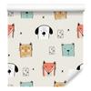 Colorful Animals Wallpaper for Living Room and Bedroom 50x1000