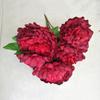 Artificial Peony Flower Bouquet For Wedding Decor With Silk Material In Multiple Colors