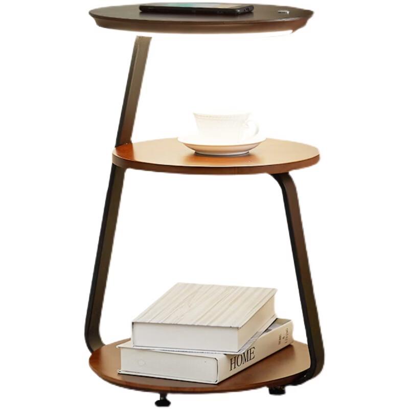 OEING Wireless Charging Floor Lamp with Storage Shelf