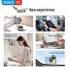 ROCK Q16 Automatic Electric Suction Cup Magnetic Car Phone Holder