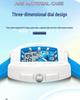 Sanda Unisex Multi-Functional Luminous 50M Waterproof Student Watch with Sunray Dial