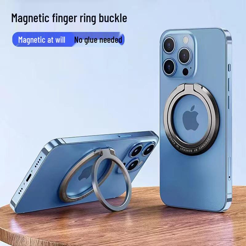 Magnetic MagSafe Metal Phone Stand with Paper Card Packaging