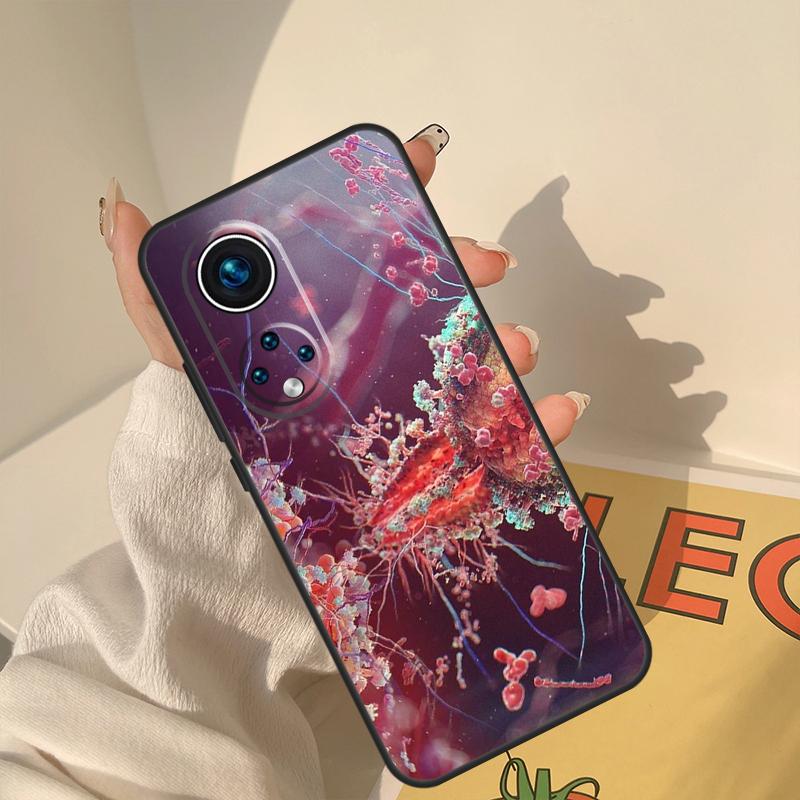 Biology Chemistry Case For Honor Magic 8 Pro 5 6 7 Lite Cover For Honor 400 200 90 70 50 X8a X8b X9a X9b X9c