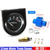 52mm Car Water Temperature Gauge Sensor 1/8NPT Adapter 40~120 Celsius Racing Water Temp Indicator Meter 12V Petrol  Automobile