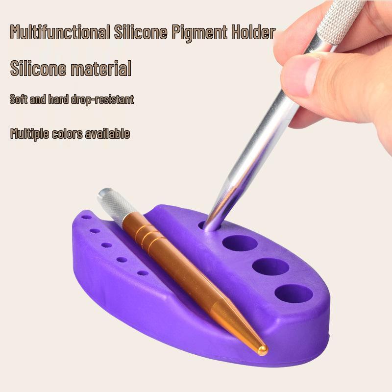Silicone Pigment Holder & Ring Cup for Microblading and Nail Art