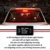 2PCS 6V-30V GS-100A LED Brake Light Flasher With Pre-Wired,Universal Pulsing Strobe Flashing Module Controller For Most Motorcycles Cars Trucks SUVs