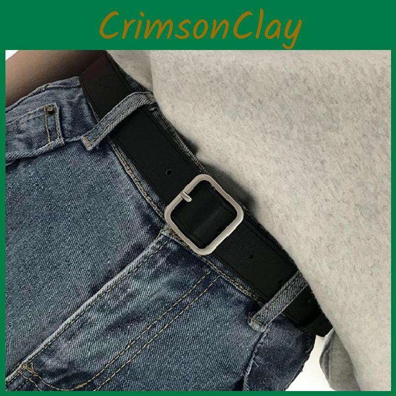 Versatile Pu Chic Belt With Unique Buckle Designs Ideal For Modern Fashion Enthusiasts