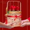 3/9pcs Retro Chinese Traditional Red Rope Lucky Coins-Antique Brass Feng Shui Decorative Pendant, Feng Shui Decoration,New Year