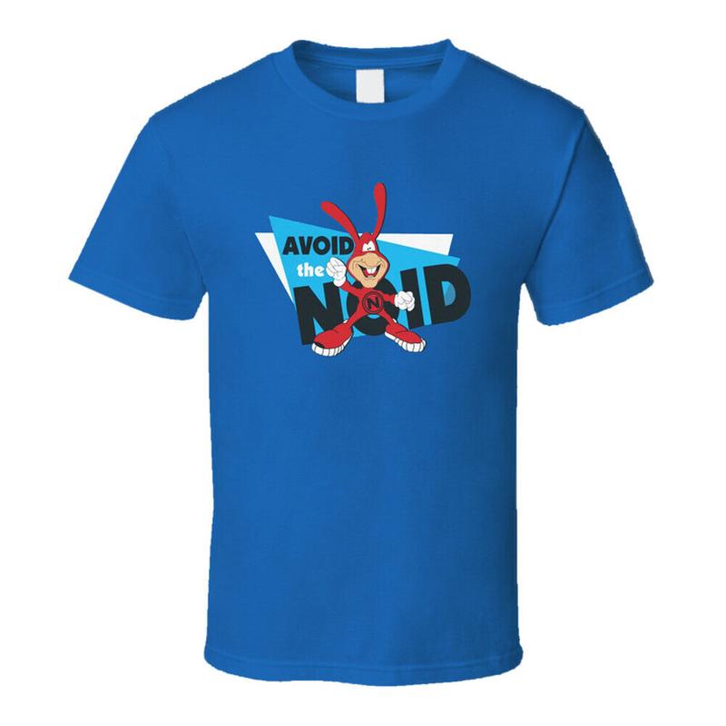 Avoid The Noid Pizza T Shirt S разноцветный