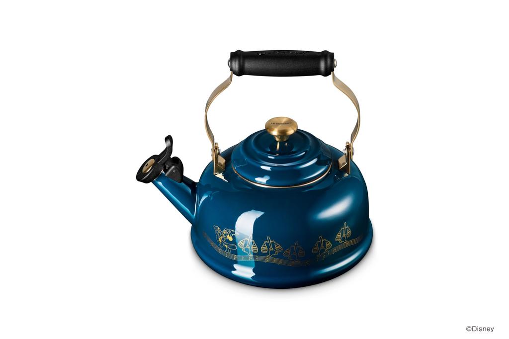 LE CREUSET Kuchenka Mickey Mouse Nuit Kompatybilna Japońska Fantasia/Classic, Gazowa/Indukcyjna [Produkt Oficjalny]