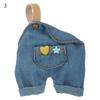 1/12 Dolls Casual Wears Casual Pants Fashion Jeans Overalls T-shirt Clothes Accessories