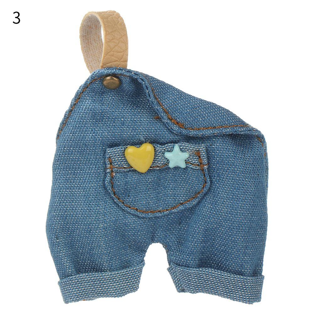 1/12 Dolls Casual Wears Casual Pants Fashion Jeans Overalls T-shirt Clothes Accessories