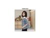 Trendy Women's Spliced Denim Jacket - Spring/Autumn 2025 Korean Loose Fit Short Hooded Style