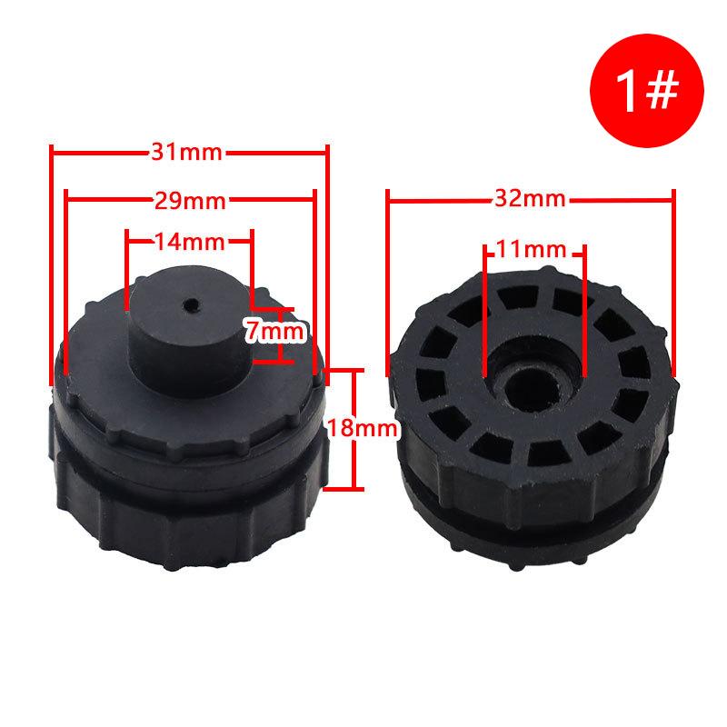 Modelli Multipli Ventola Appendiabiti Interna per Condizionatore Universale Anello di Gomma Boccole Cuscinetto Guarnizione Accessori Fai da Te