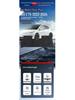 Nylon Car Floor Mats: Wear-Resistant, Black, Fits Nio ET5 Models 2022-2024