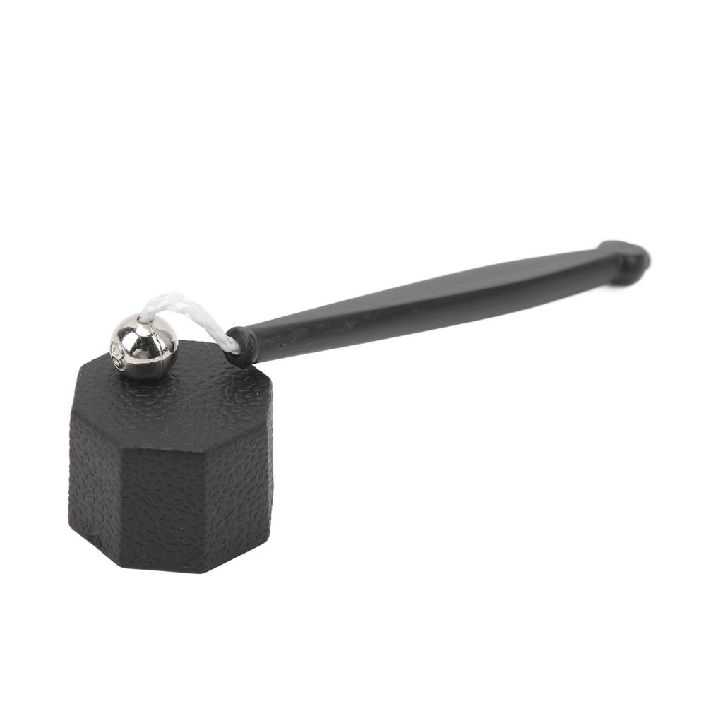 Pool Cue Chalk Holder Cover Octagonal Design Lightweight Black Plastic Pool Chalk Holder for Billiard