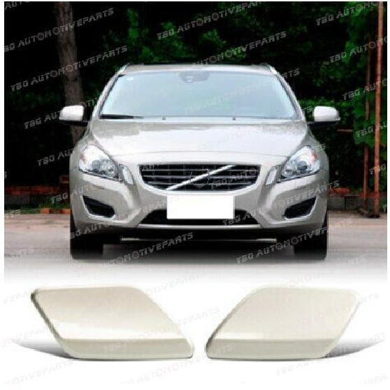 For Volvo S60 2011 2012 2013 Headlamp Headlight  Headlight Washer Cover Cap
