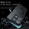 For OPPO Realme GT 7 Pro Magsafe Magnetic Acrylic Matte Case For Realme GT 7 Pro Shockproof Transparent Cover