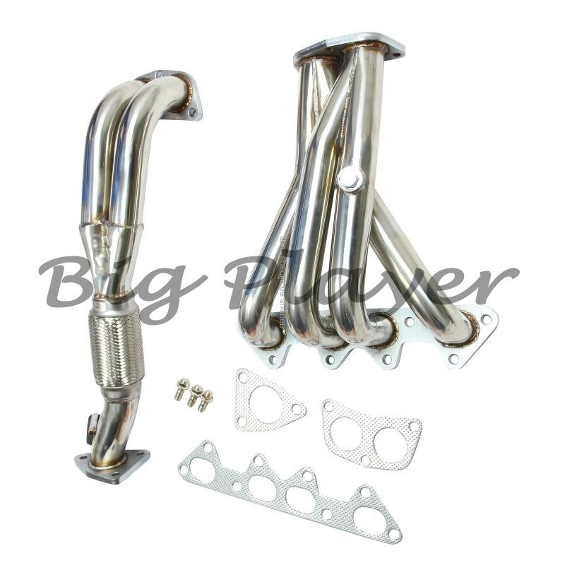 For Stainless Racing Manifold Header Exhaust For Honda Accord98-02 LS4;Combo 1998-2002 For Honda Accord F23 DX LX EX L4 2.3L