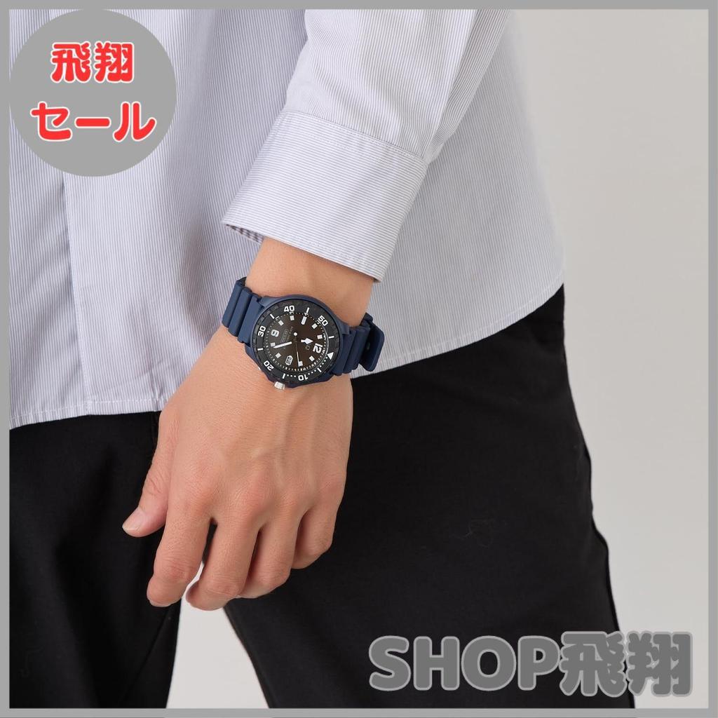 Used [Big Sale] [Citizen Q&Q] Watch Cue and Cue Analog Radio Wave Solar 10 ATM Water Resistant Urethane Band D02A-002VK Men's Blue
