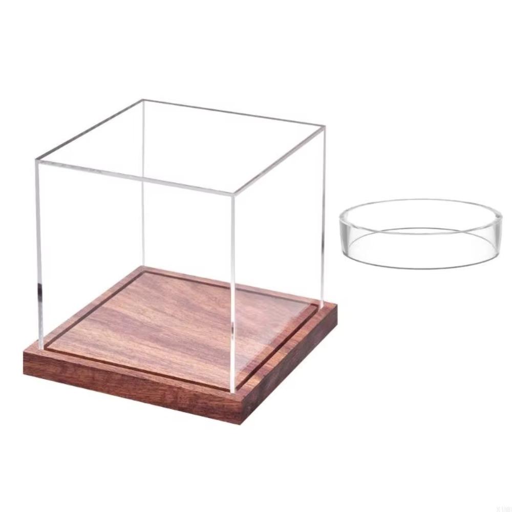 Transparent Baseball Box Quality Acrylic Baseball Holder Baseball Display Case  Golf Tennis Ball