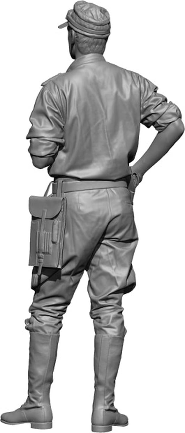 

H3 Models WWII German Africa Commander 3D Printer Kit HS24093 1/24 (Person)